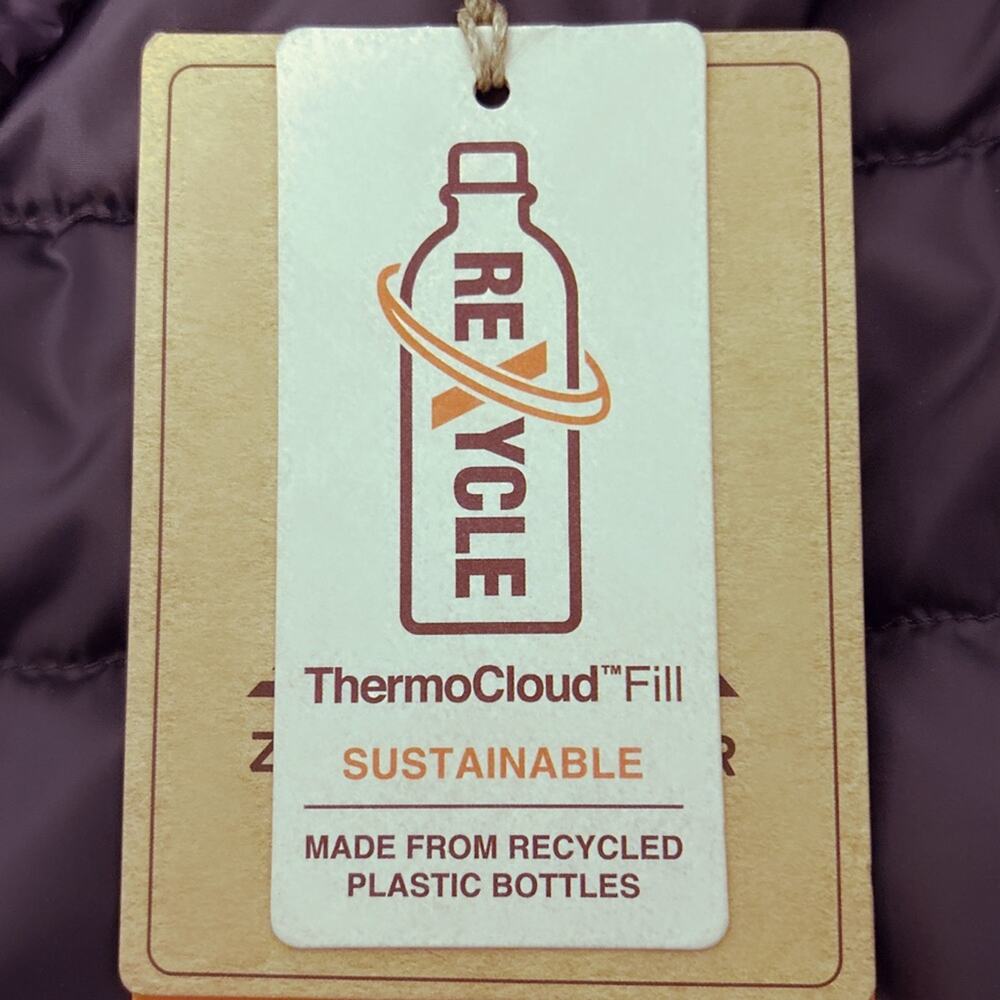 NWT! Zeroxposur‎ Puffer Jacket Men’s Size Large Gray Quilted Wind Resistant - Picture 9 of 11